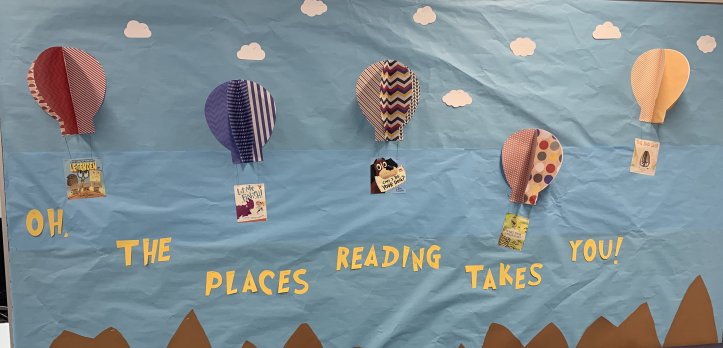 Reading takes you places