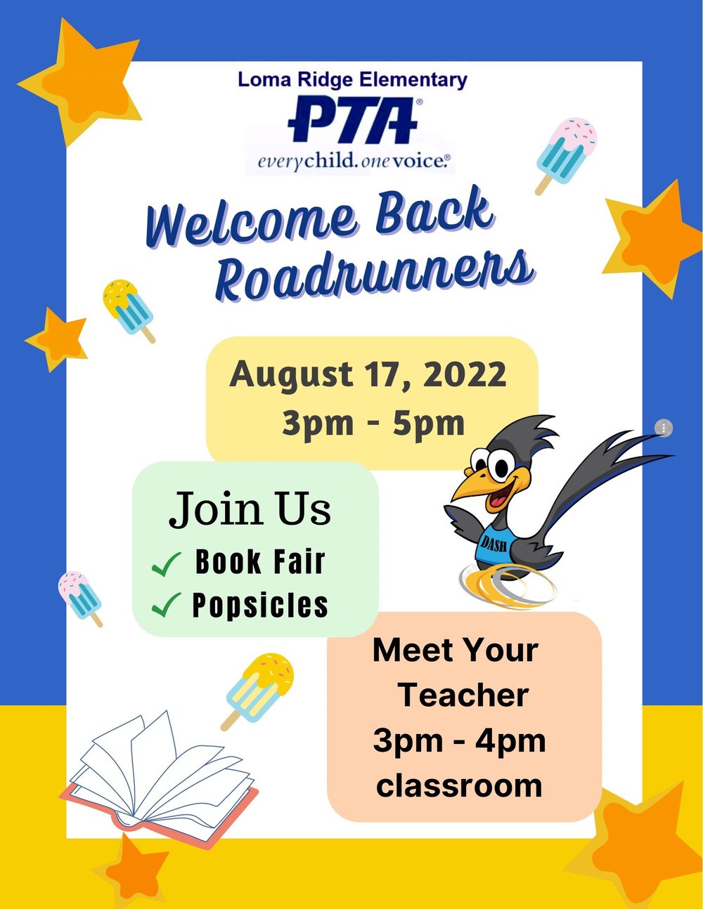 Welcome Back Event 