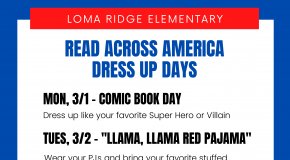 Read Across America Dress Up Days