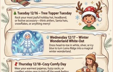 Holiday Spirit Week 