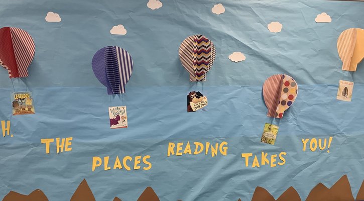 Reading takes you places